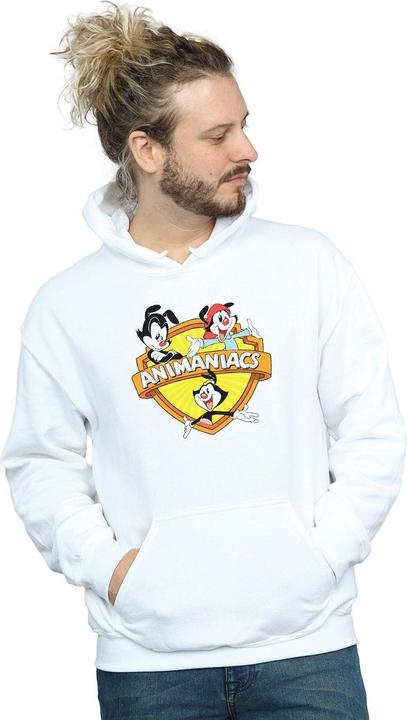 Actual product image Universal Textiles Mens Logo Crest Hoodie (5XL)