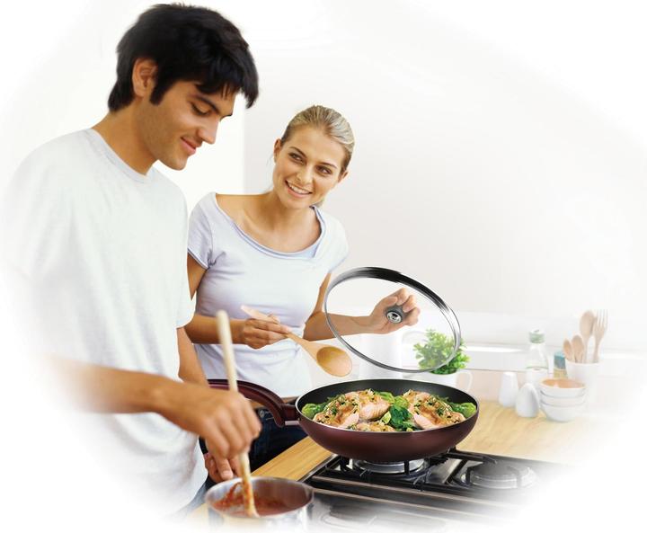 Actual product image Tefal Glass lid (30 cm, Glass, Metal)