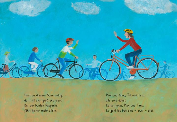 Produktbild Rauf aufs Fahrrad, fertig, los! (Deutsch, Ulrike Baier, Hans-Jürgen Kühn, 2020)