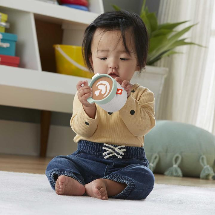 Image du produit Fisher-Price Anneau de dentition hochet Café Latte Jouet d'activité