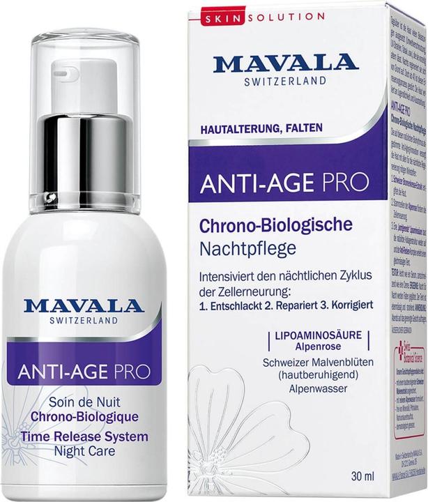 Immagine prodotto Mavala Trattamento notte cronobiologico Anti-Age Pro (30 ml)
