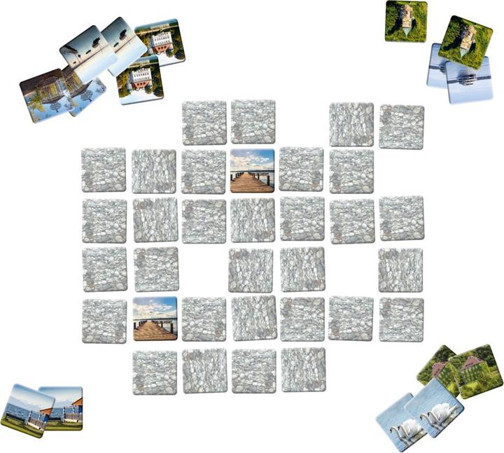 Actual product image Starnberger Spiele Lake Starnberg Memo Game (German)
