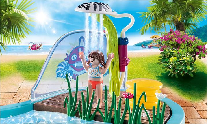 Produktbild Playmobil Spassbecken mit Wasserspritze (70610, Playmobil Family Fun)