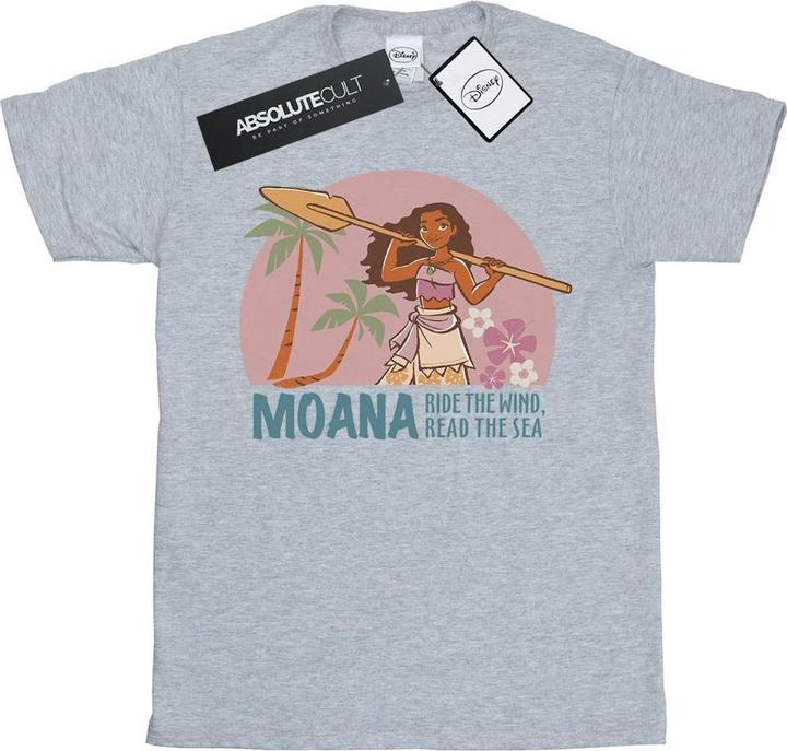 Immagine prodotto Disney Moana Read The Sea Maglietta Ragazze (152, 158)