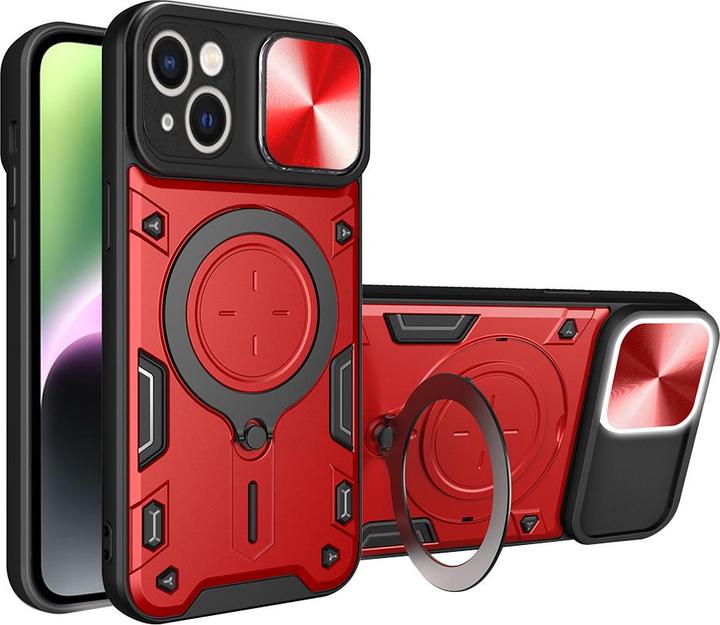 Actual product image Techsuit - CamGuard Pro - iPhone 14 - Red (Apple iPhone 14)
