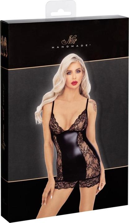 Actual product image Noir Handmade Short Powerwetlook Dress (L)