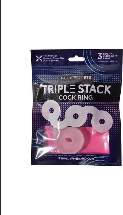 Actual product image Perfect Fit Triple Donut Ring