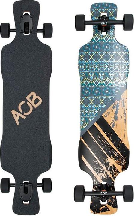Produktbild AOB Longboard Zoll Asym Flower (38.50")