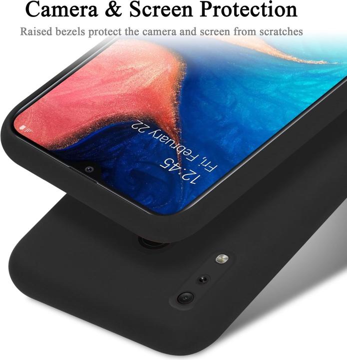 Immagine prodotto Cadorabo Copertura della cassa del silicone liquido TPU (Samsung Galaxy A20, Samsung Galaxy M10s, TCL A30)