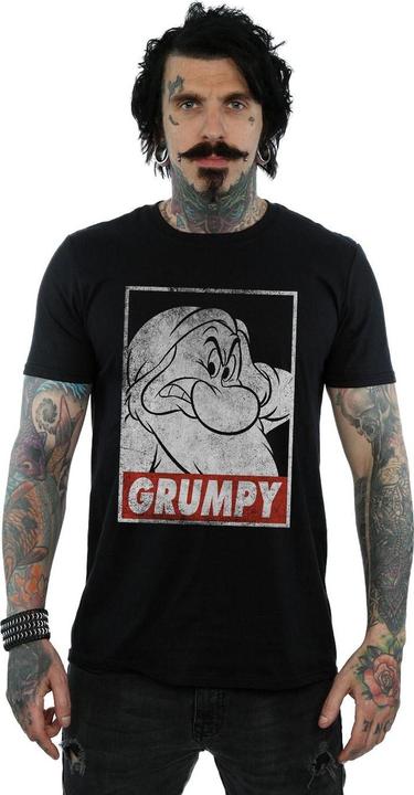 Produktbild Snow White Grumpy Poster TShirt aus Baumwolle (S)