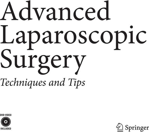 Produktbild Advanced Laparoscopic Surgery (Namir Katkhouda, 2017)