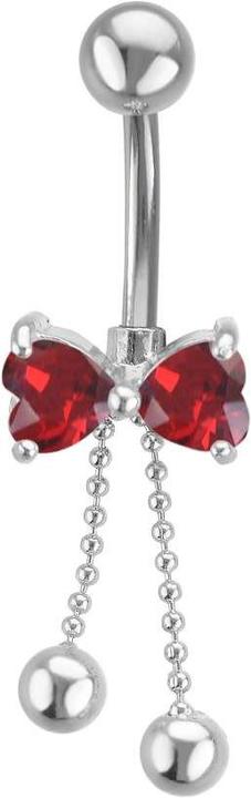 Immagine prodotto Bijouteria Piercing ventre (Acciaio chirurgico, Zirconia)