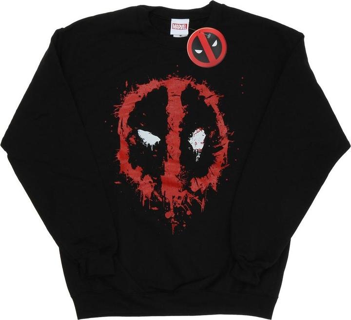 Deadpool Splat Face Sweatshirt (S)