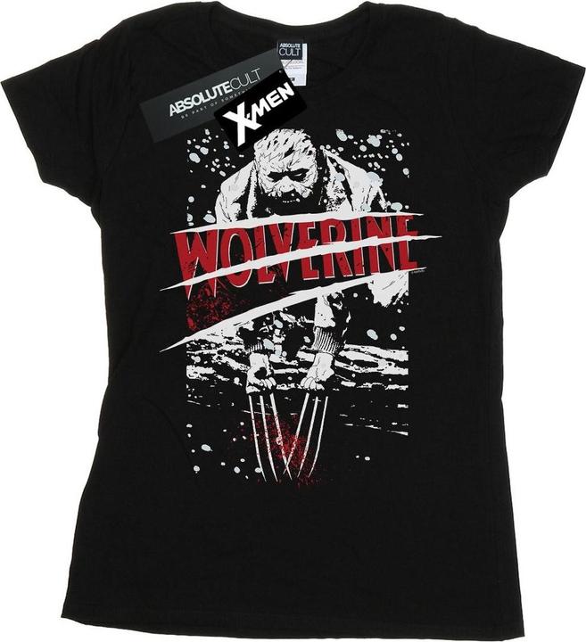 Image du produit - T-shirt X-MEN SPLIT RED WOLVERINE - Femme (XXL)