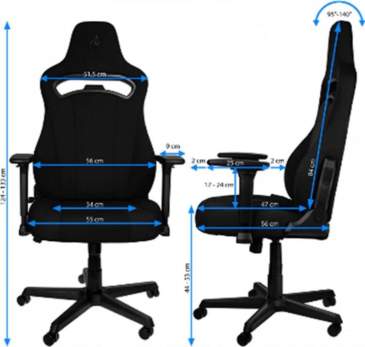 Produktbild Nitro Concepts E250 Gaming Stuhl - Stealth