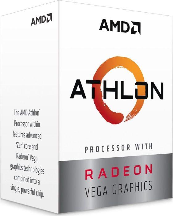 Produktbild AMD Athlon 220GE (AM4, 3.40 GHz, 2 -Core)