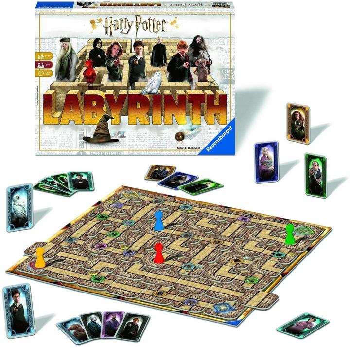 Produktbild Ravensburger Harry Potter Labyrinth (Italienisch, Niederländisch, Französisch, Deutsch, Portugiesisch)