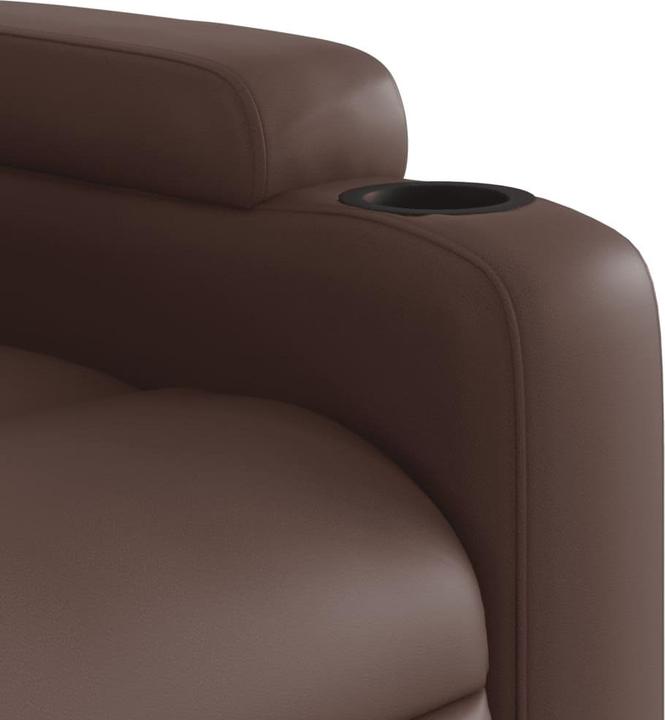 Produktbild VidaXL Massagesessel Braun Kunstleder,Farbe: Braun,Material