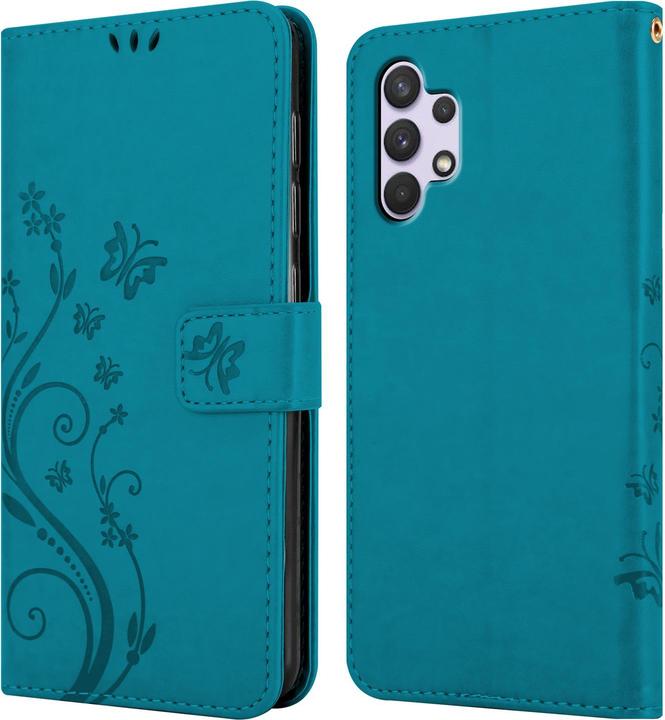Actual product image Cadorabo Flower Book Cover (Samsung Galaxy A32)