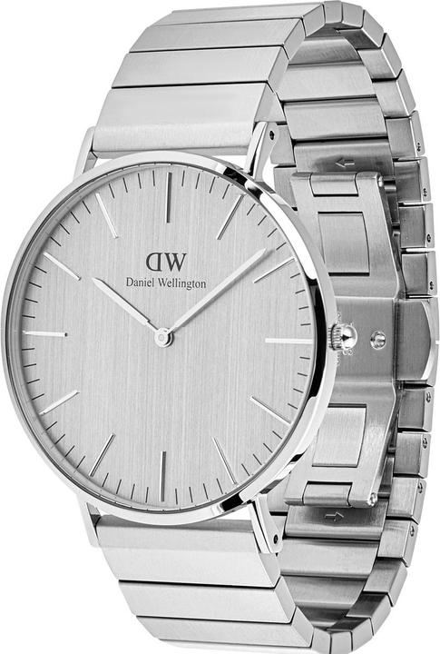 Actual product image Daniel Wellington Classic Piano Link Silver Unitone (Analogue wristwatch, 40 mm)