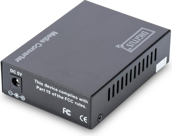 Digitus Fast Ethernet Media Converter SC 10/100Base-TX to 100Base-FX convertit le fil en fibre...