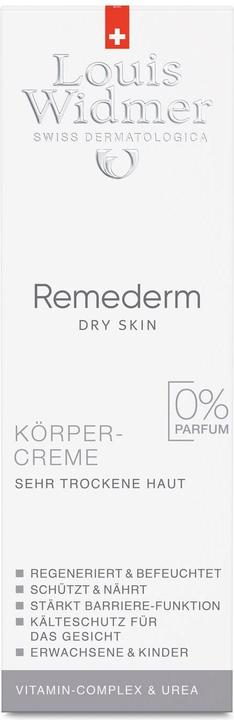 Image du produit Louis Widmer Remederm crème corps tube non parfumé (Crème pour le corps, 75 ml)