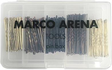 Image du produit Cosmetic Boîte d'épingles Marco Arena avec 5 pinces à cheveux (5 pcs)