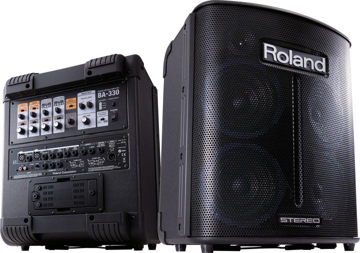 Immagine prodotto Roland BA-330, amplificatore a batteria, nero (30 W)