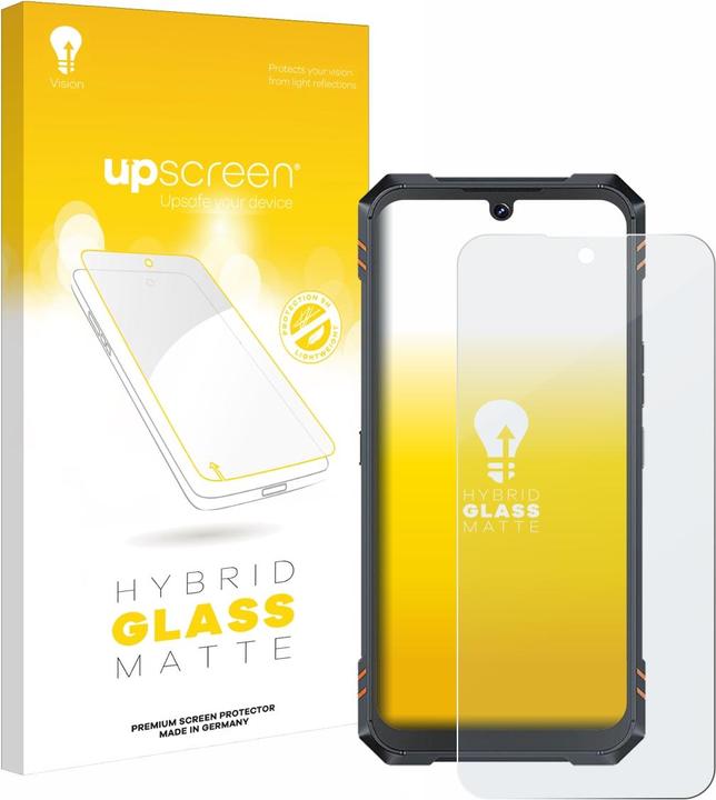Actual product image upscreen Reflection Shield Glass Matte (1 Piece, Cubot King Kong Mini 2)