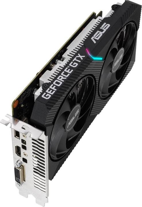 Actual product image ASUS Dual GTX1650-O4GD6 Mini,DVI,HDMI,DP,Active (4 GB)