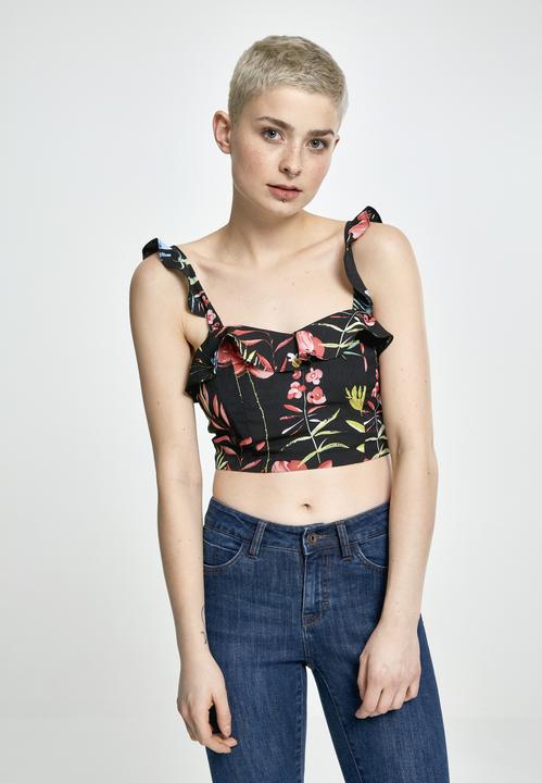 Immagine prodotto Urban Classics Top da donna con mantovana (XS)