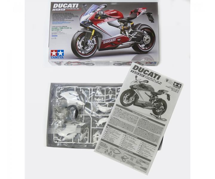 Immagine prodotto Tamiya Modello di moto 1:12 Ducati 1199 Panigale S Tricolore