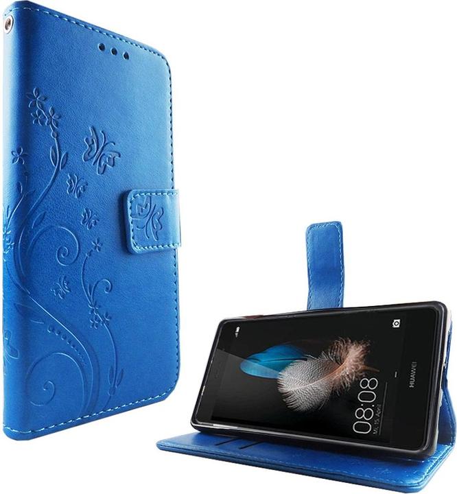 Produktbild König Design Hülle Handy Schutz für Huawei P8 Lite Case Cover Tasche Wallet Etui Handyhülle (Huawei P8 Lite)