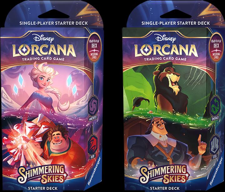 Produktbild Disney Lorcana Trading Card Game: Set 5 - Starter Deck A (Englisch) (Englisch, Booster Display)