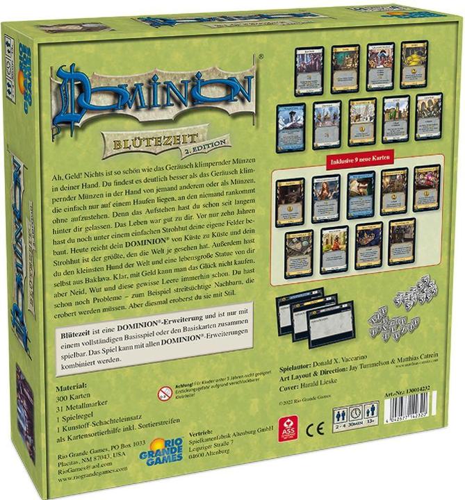 Image du produit Rio Grande Games Dominion : L'âge d'or de la 2e édition (Allemand)