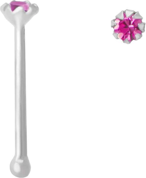 Produktbild Bijouteria Nasenpiercing (Silber 925, Kristall)