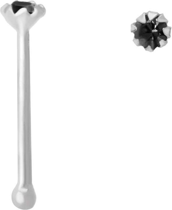 Produktbild Bijouteria Nasenpiercing (Kristall, Silber 925)