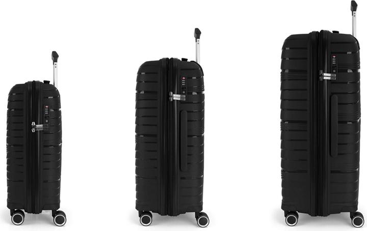 Actual product image Gabol Kiba 4-wheel suitcase set 3 pcs. (120 l, XL (from 140l))