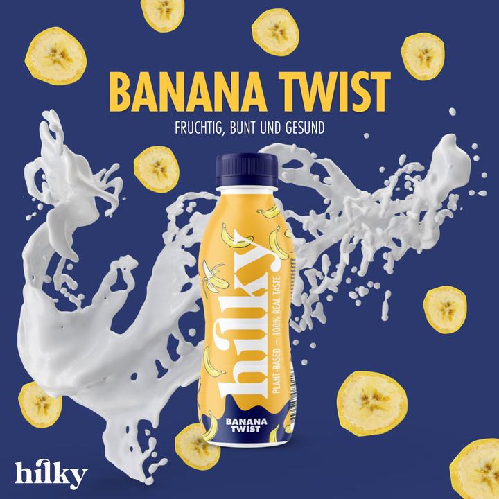 Actual product image Hilky Banana Twist (1 x 25 cl)