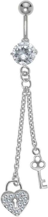 Produktbild Bijouteria Bauchpiercing (Messing, Chirurgenstahl, Kristall)