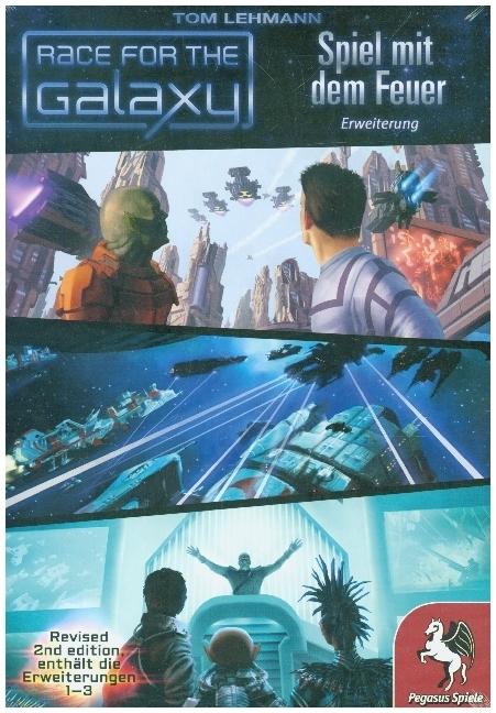 Immagine prodotto Pegasus 53023G - Race for the Galaxy: Playing with Fire, età 12+ (IT espansione 1-3) (Tedesco)