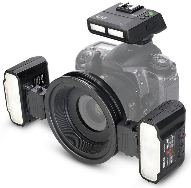 Produktbild Meike MK-MT24 Makro Blitzsystem für Sony (Makroblitz, Sony)