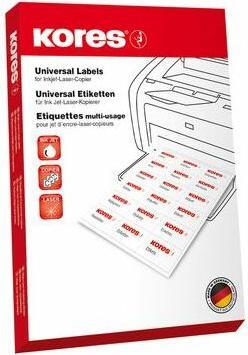 Kores Universal-Etiketten