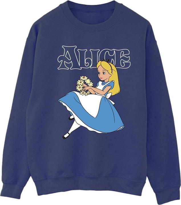 Disney Alice im Wunderland Blumen Sweatshirt (XXL)