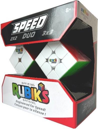 Spin Master SpinMaster Rubik's -Speed Duo Pack -2x2 Speed plus 3x3 Speed (2 x 2, 3 x 3)