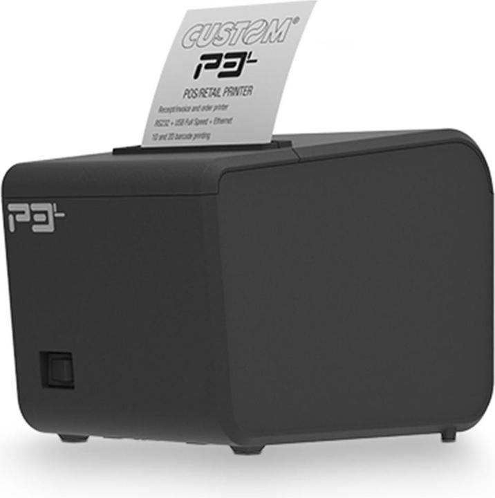 Actual product image Custom PRINTER P3L 58/80MM ETH USB (RS-232, USB, Ethernet)