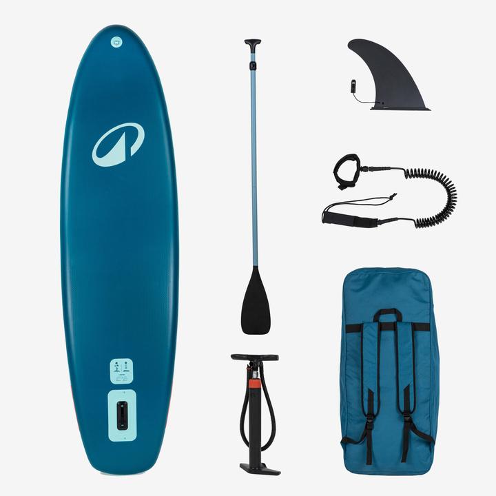 Actual product image Itiwit Pack Stand up paddle aufblasbar 10'6 für 1-2 Personen bis 130 kg - 100 blau (10'6")