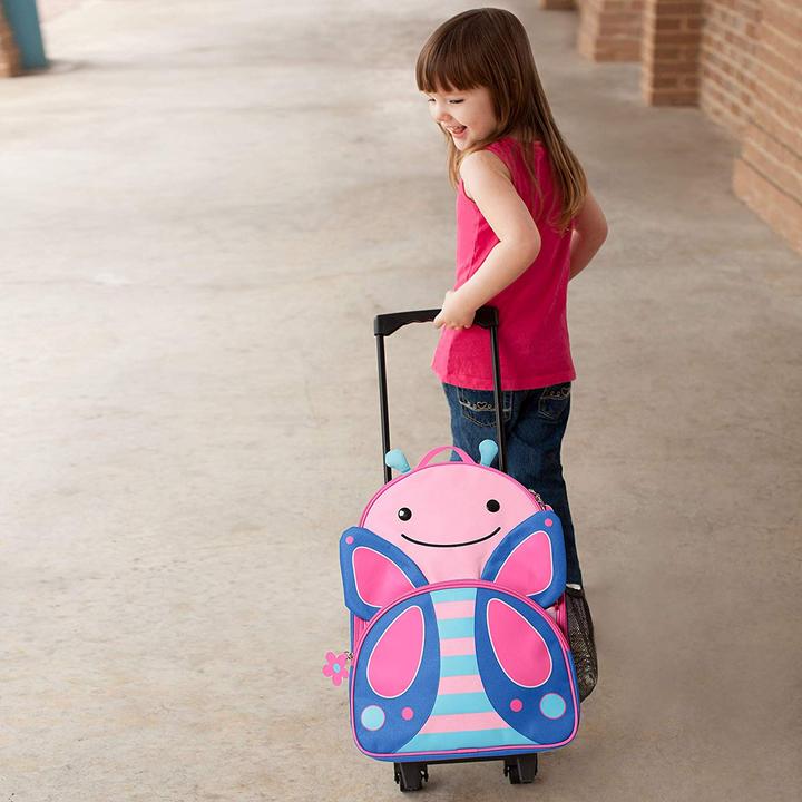 Image du produit Skiphop Zoo Rolling Luggage Butterfly bagage à roulettes (26 l, Bagage à main (jusqu'à 50l))