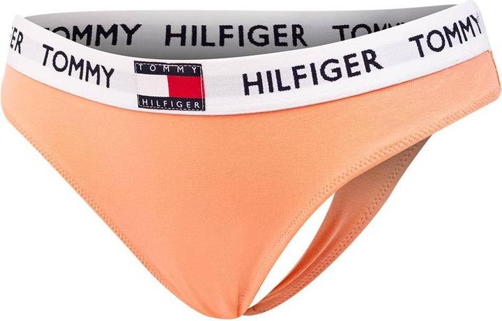 Produktbild Tommy Hilfiger Organic Cotton Logo Thong Medium Papaya Punch (M)