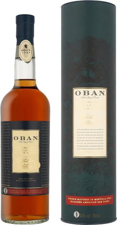 Image du produit Oban Single Malt Distillers Edition (Single Malt, 6 x 70 cl)